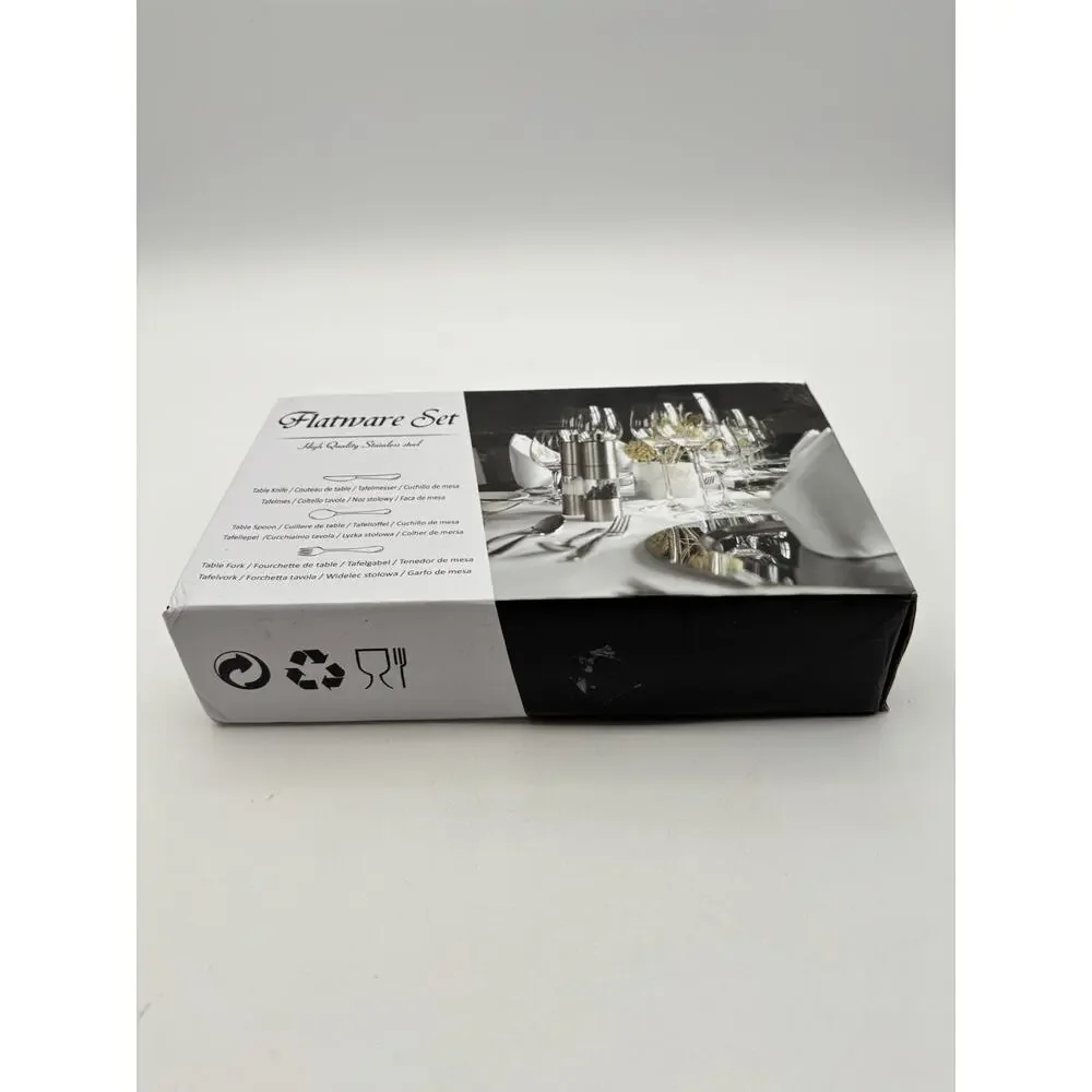 Flatwear Set High Quality Stainless Steel Knives, Spoons & Forks 48 pc set New